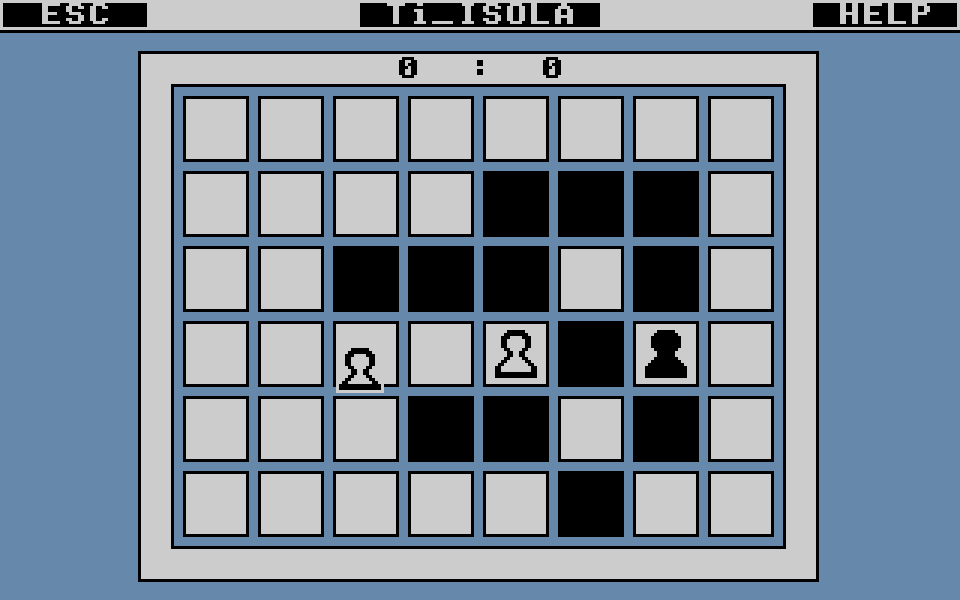 Ti_Isola atari screenshot